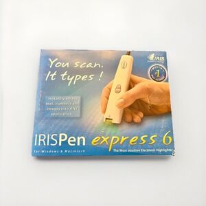 IRIS Pen Express 6 Handheld Scanner PC/Mac US 6.0‎